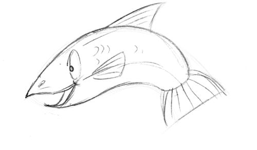 Simple Fish Coloring Pages - GetColoringPages.com